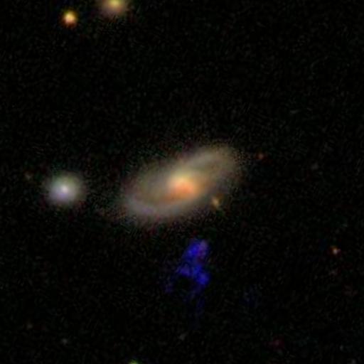 The original SDSS image seen by Hanny.
