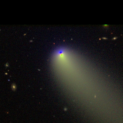 Click to see what people are saying about this image in Galaxy Zoo Talk
